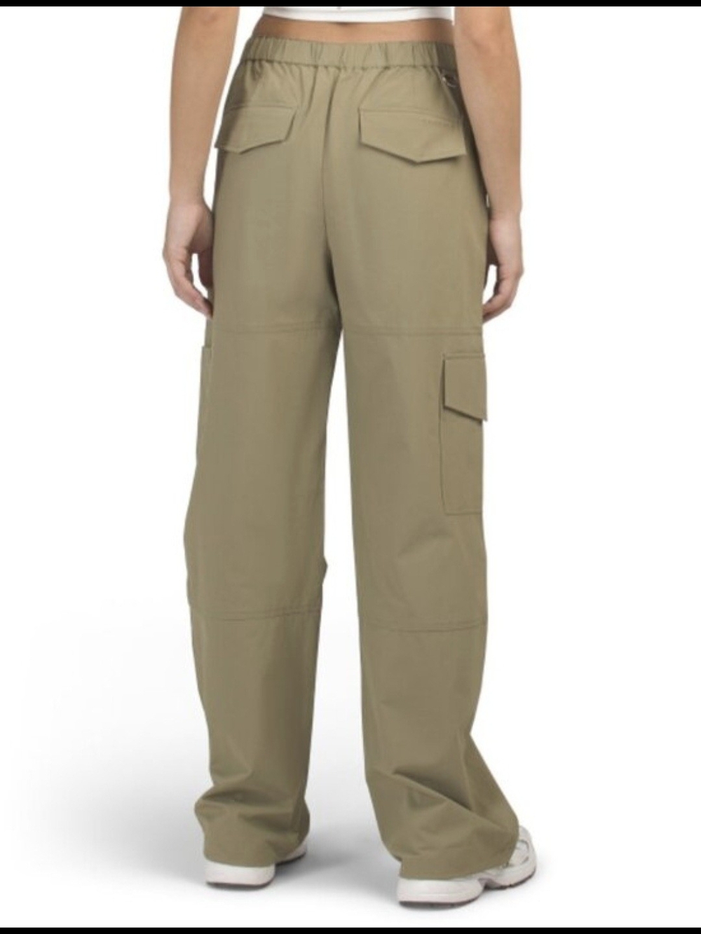 Bandier Quincy Cargo Pants in Olive - Picture 2 of 4